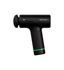 Pistolet de massage Hypervolt Go 3 noir sur fond transparent